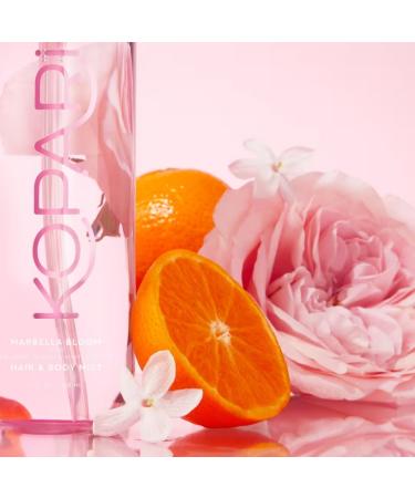 Kopari Hair & Body Mist Marbella Bloom Long-Lasting Bright Inviting Floral Blend of Neroli & Bergamot with a Touch Of Cardamom and Vetiver 4 oz - Buy Online on GoSupps.com