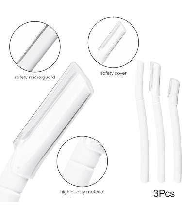 3 Pcs Eyebrow Razor Set for Women - Precision Eyebrow Shaper & Trimmer for Facial Hair Removal - Buy Online on GoSupps.com