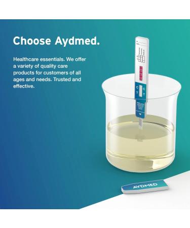 Aydmed 10-Pack Cocaine Rapid Drug Test Dip Cards | 150ng/mL Cut-Off Level | Urine Test for Coke, Crack | Professional Drug Tests - Buy Online on GoSupps.com