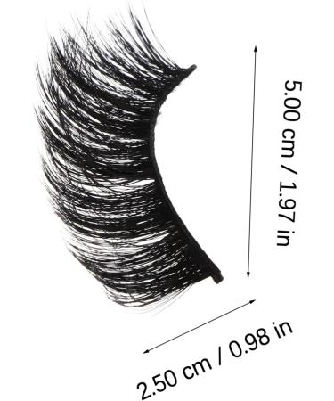 HONMEET 1 Fluffy Natural False Eyelashes Cosmetics Dense Eyelashes Creative Fake Eyelashes Lotus Dish Eyelash Mascara Dense Fiber False Eyelashes Lashes Natural False Eyelashes - Buy Online on GoSupps.com