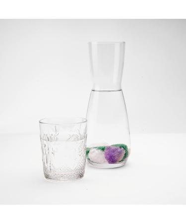 Premium Natural Water Stones for Meditation & Relaxation | Healing Gem Mixture for Clean Source Water - Buy Online on GoSupps.com