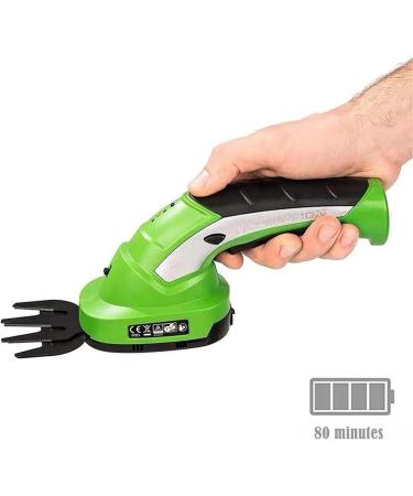 7.2V Electric Trimmer Pruning Shears Garden Lawn Hedge Rechargeable Cordless Fence Scissors Weeder Garss Weeding Mower Tools Holiday Gift - Buy Online on GoSupps.com