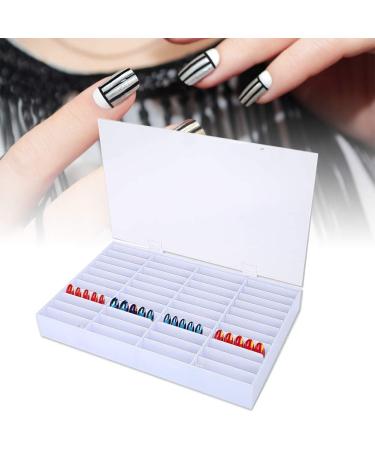 Nail Tips Storage Box - Empty Transparent Container for Nail Art & Decoration | Ideal for Salon Display - Buy Online on GoSupps.com