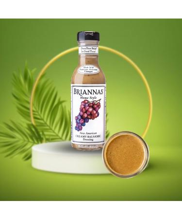 Brianna's Salad Dressing Pick N Mix - Choose From 6+ Flavours | American Creamy Balsamic Caesar Blue Cheese Dijon Honey Mustard Ranch More - Pack of 2 X 355ml - Buy Online on GoSupps.com