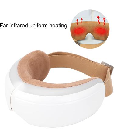 Rechargeable Bluetooth Eye Massager with Warmth & Vibration - Relieve Eye Fatigue Internationally - Buy Online on GoSupps.com