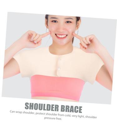 Buy Warm Shoulder Vest for Women - Comfortable Winter Shoulder Support & Compression Warmers - Breathable Velvet Accessories for Elderly & Maternity - 62x34 cm - Buy Online on GoSupps.com