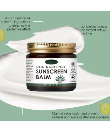 Beef Tallow Sunscreen Balm Balm High-Efficiency Sunscreen Natural Non Nano-Zinc Sun Cream for Face Korean Sunscreen Beef Tallow and Zinc Sun Balm Moisturizer Suncream Sunscreen Skin Care Cream - Buy Online on GoSupps.com