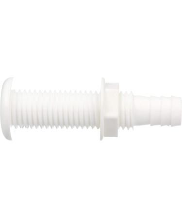 Seachoice 3/4 ID Polypropylene Extra Long Thru-Hull Connector - White Finish - Buy Online on GoSupps.com