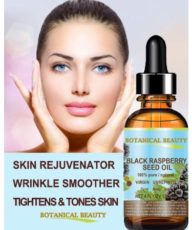 100% Pure Black Raspberry Seed Oil - Natural Cold Pressed Carrier Oil for Skin Hair Lips & Nails - 1 Fl. oz (30 ml) - High Antioxidant - Buy Online on GoSupps.com