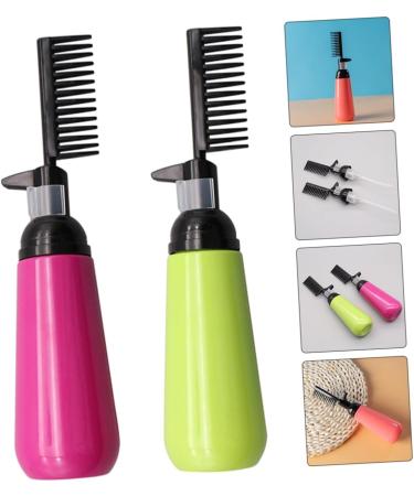FRCOLOR Hair Color Comb Bottle - 4 Pcs Hair Dye Applicator Set for Easy Coloring & Root Touch-Up - Buy Online on GoSupps.com