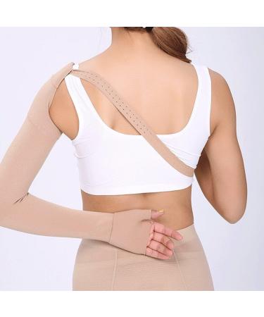 vepoty Postmastectomy sleeve antiswelling high elasticity arm support to prevent arm lymphedema left hand Left - Buy Online on GoSupps.com