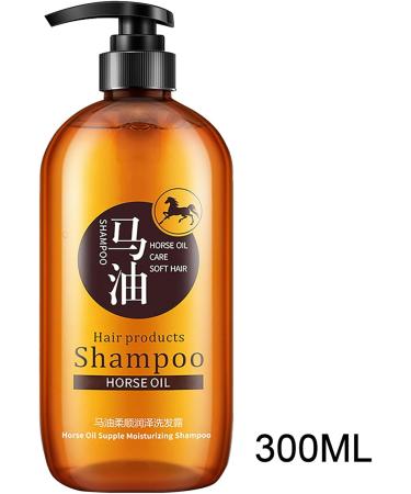 Caring horse oil shampoo 300 ml thick smooth scented damageprotecting moisturizing antifrizz shampoo for thinning hair and Anulely - Buy Online on GoSupps.com