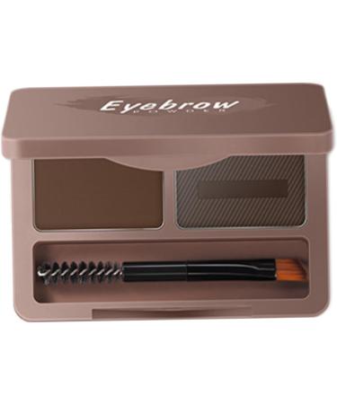 Poudre sourcils naturelle imperm able 2 couleurs Kit de sculpture Duo pour filles et femmes brun fonc et gris 1 ensemble - Buy Online on GoSupps.com