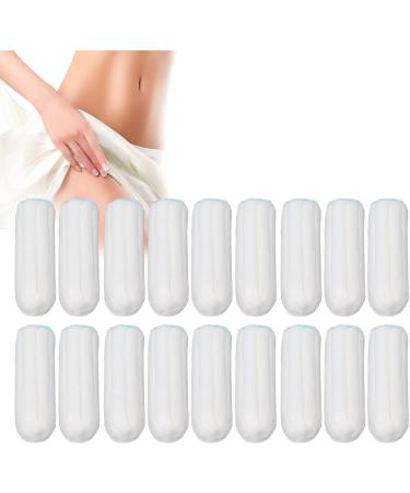 18 Super Absorbent Cotton Tampons - Odor-Neutral Multipack for Night Protection | Strong Flow & Comfort - Buy Online on GoSupps.com