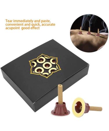 60 Pieces Moxa Cone Sticks for Pain Relief | Household Moxibustion Health Care Effective Massage Therapy - Buy Online on GoSupps.com