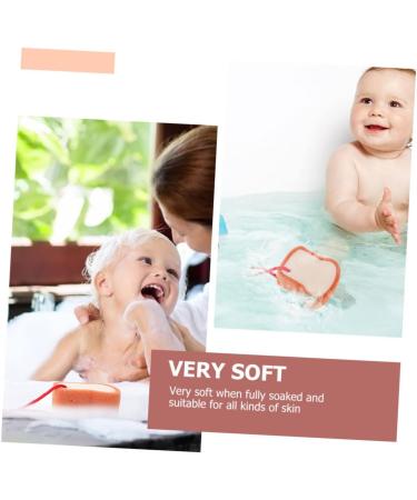 Beaupretty Bath Sponge Sponge Baby Shower Sponge Kids Bath sponges Bath sponges for Shower Baby Scrubber Bath Brush exfoliating Pads Kids Nylon Cute Newborn Kids 17.5x13.5x4.5cm - Buy Online on GoSupps.com