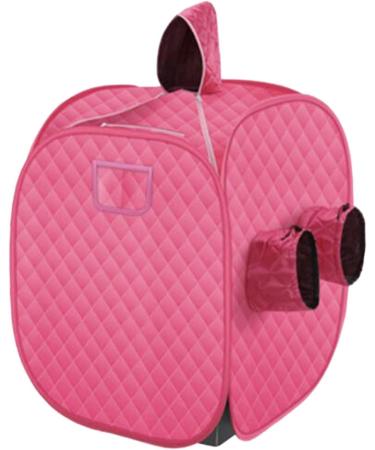 AWHAO Portable Personal Sauna Tent for Home Use Steamer Not Included Rose Red - Buy Online on GoSupps.com