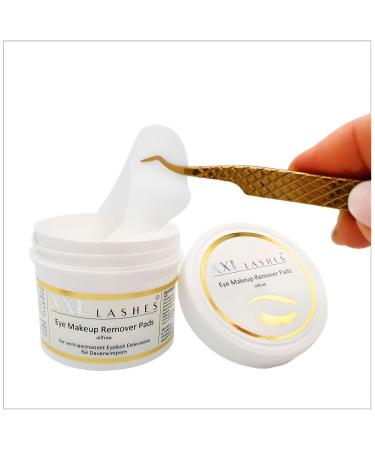 Buy XXL Lashes Protein Remover Pads - Lint-Free Pre-Moistened Makeup Remover for Eyelash & Brow Extensions (75 pcs) - International Shipping Available - Buy Online on GoSupps.com