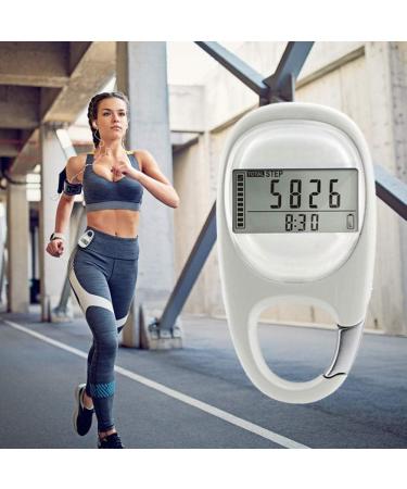 3D Pedometer Clip - Accurate Step & Mile Tracker for Men Women & Kids | International Shipping Available - Buy Online on GoSupps.com
