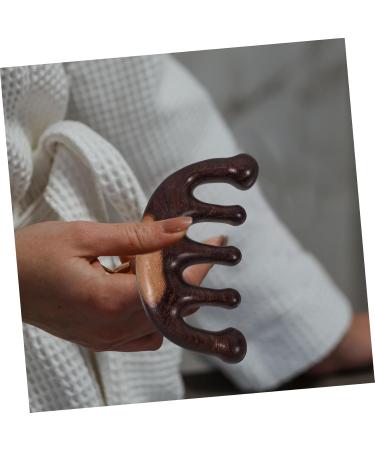 Beavorty Wooden Wide Tooth Massage Comb - Natural Hair & Scalp Tool for Healthy Hair Care - Buy Online on GoSupps.com