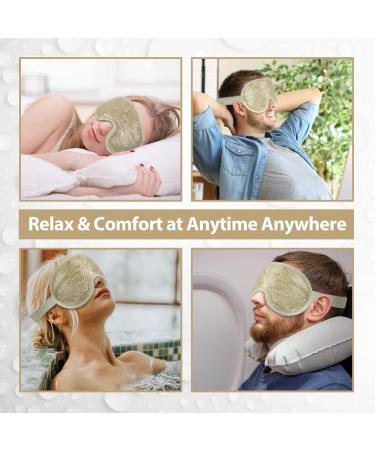 NEWGO Eye Mask Cooling Mask Face Cooling Mask for Migraines Headaches Swollen Tired Eyes Dark Circles Sinus Pain Ice Eye Mask (Gold) Light gold - Buy Online on GoSupps.com