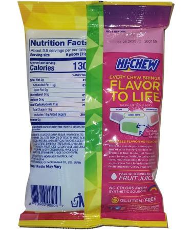 Japanese Candy Fantasy Mix Original Mix Tropical Mix Bundle| Fantasy Mix - Rainbow Sherbert Blue Hawaii Blue Raspberry| Tropical Mix - Kiwi Pineapple Mango| Original Mix - Grape Green Apple Strawberry| Immensely Fruity Intensly Chewy Candy - Buy Online on GoSupps.com