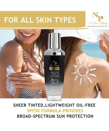 Tinted Moisturizer with SPF 50+ | Youthful Radiance & UV Protection | 16 oz - Shop Internationally - Buy Online on GoSupps.com