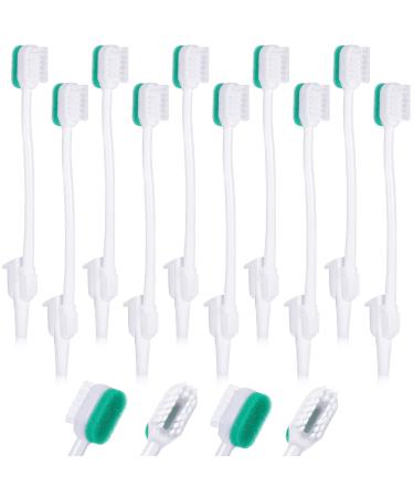 10 Pcs Suction Toothbrush Oral Swabs Suction Machine Toothbrushes Sponge Disposable Individually Wrapped for Kids Elderly Adults Oral Dental Mouth Care
