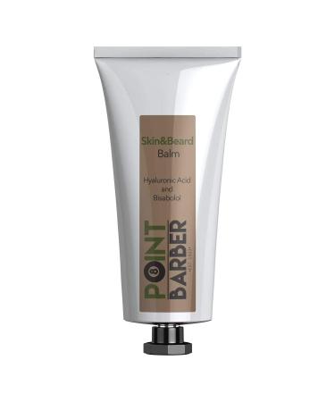 POINT BARBER Point Barber Moisturizing Skin Aftershave and Beard Balm 3.4 oz 3.38 oz White