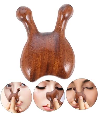 FRCOLOR 8 Pi ces Peigne de Massage masseur oculaire outils grattoirs masseurs de nez grattoir nez en bois M ridien peigne de sant petit peigne petite tudiant 5.70X4.00X1.80CMx4pcs comme indiqu x4pcs - Buy Online on GoSupps.com