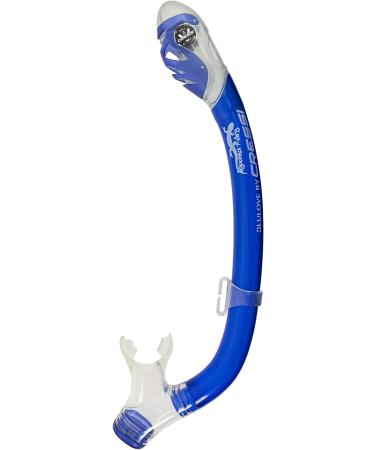 Cressi Junior Snorkeling Kit for Ages 3-10 - Mask, Dry Snorkel, Adjustable Fins, Net Bag - Lightweight Colorful Equipment - Rocks Pro Dry Set L/XL - Black/Cobalt - Buy Online on GoSupps.com