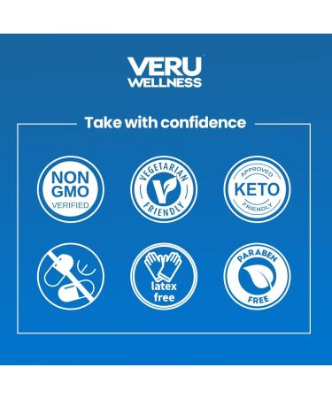 Veru Wellness Biotin Patch for Hair - 60 Day Supply | Transdermal B7 Self Adhesive Patches | 10 Hours Use Per Patch - Buy Online on GoSupps.com