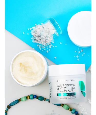 Buy ARAVIA Foot Scrub with Sea Salt & Tropical Verbena - 300 ml | Nourishing Exfoliation for Soft Feet - International Shipping Available - Buy Online on GoSupps.com