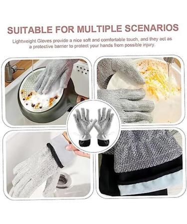 BIXUEJ 1 Pair Household Dusting Gloves Dish Washing Gloves Cleaning Gloves Medium Plate Dish Towel Cutters Easy to Use - Buy Online on GoSupps.com