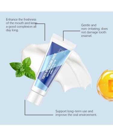 Natural Whitening Toothpaste Stain Removal Toothpaste Effectively Repair Tooth Enamel Deep Cleaning and Fresh Breath Fluoride Free - Buy Online on GoSupps.com