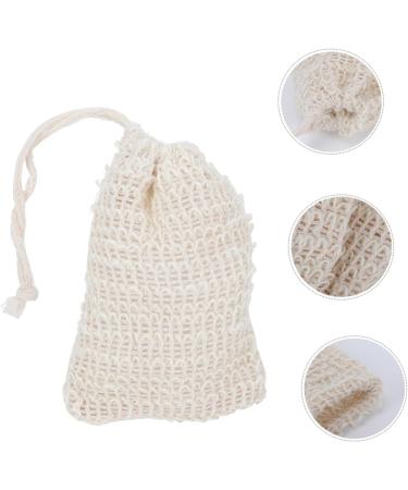 Healeved 10pcs Soap Foaming Foaming Bags Soap Foaming Net Natural Soap Bag Loofah Soap Bag Sisal - Buy Online on GoSupps.com