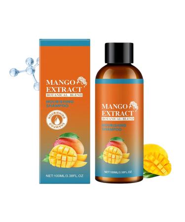 Jingmiger Moisturizing Shampoo Gentle Repairing Cleanser 100ml Hair | Soothing Shampoo with Fruit Extract for Scalp For Men Women Seniors and Families for Volume Thickness Dry Damaged Hair