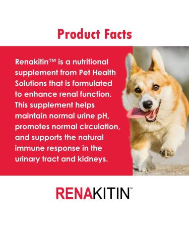 HealthyPets Renakitin Nutritional Supplement for Dogs & Cats - Kidney Support & Immune System Boost - 180g Red (RENAKIT0731) - Buy Online on GoSupps.com
