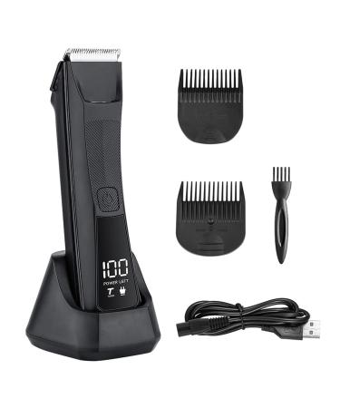 Hair Clippers Washable Electric Groin & Body Trimmer For Men & Women Ball Shaver Body Groomer Beard Grooming Rechargeable Pubic Hair Trimmer