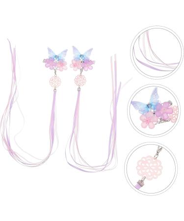 Beaupretty 2 Pairs Hanfu headwear hanfu hair accessories vintage hair clips girls hair accessories hair clips for kids japanese tassel hairpin kimono hair pin Vintage Hairpins Kid dense - Buy Online on GoSupps.com