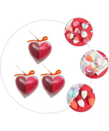 Didiseaon Shampoo 3 Boxes Heart-shaped Makeup Sponge Cosmetic Puff Girl Makeup Sponge Cosmetic Sponges Eyeshadow Powder Puff Makeup Egg Travel Skin Care Hydrophilic Polyurethane Lip Gloss - Buy Online on GoSupps.com