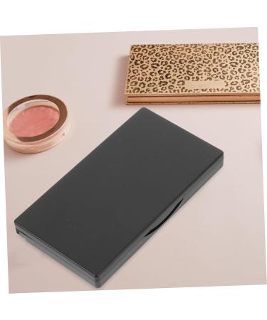 POPETPOP Palette de Maquillage Vide Rectangulaire Noire Matte 3 Godets Aluminium avec Miroir pour Fard Paupi res Blush et Correcteur Usage Mobile - Buy Online on GoSupps.com