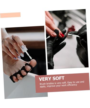 BESTYASH 200Pi ces Brosse Vernis Ongles de Pinceaux de Remplacement pour Outils de Brosse Ronde Longue pour Application Facile et Pr cise - Buy Online on GoSupps.com