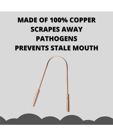 Estrella Naturals Pacer Tongue Scraper - Improve Oral Health with Stainless Steel Cleaner - Buy Online on GoSupps.com
