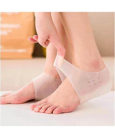 Silicone Invisible Height Increase Insoles for Men & Women - 2cm Heel Cushion Pad for Outdoor Foot Protection - Buy Online on GoSupps.com
