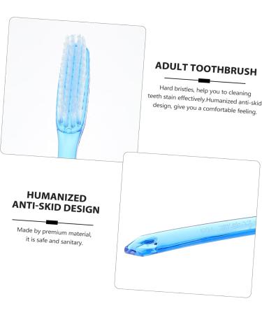 Buy Healeved 132 STK Double Head Teeth Toothbrush - Premium Soft Sensitive Toothbrush for Adults & Kids | Portable & Durable | 11 Pieces Pack - Buy Online on GoSupps.com