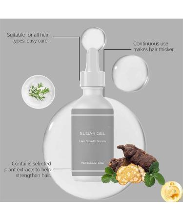 Gel d soxyribose au sucre pour la croissance des cheveux pour le traitement de la perte de cheveux favorise la repousse et r duit la croissance des cheveux gel de sucre pour cheveux (2 pi ces) 2 pi ces. - Buy Online on GoSupps.com