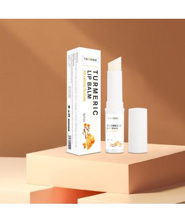 2 Pack Turmeric Lip Balm for Dark Lips Turmeric Lip Scrub Lighten Melanin Exfoliating Lip Scrub Moisturizing Lip Mask for Dead Lips Lip Care - Buy Online on GoSupps.com