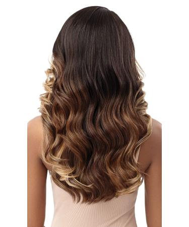 Outre Synthetic Melted Hairline HD Lace Front Wig - BEGONIA (DRFF CARAMEL MOCHA) - Premium Quality Synthetic Wig - Buy Online on GoSupps.com