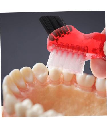 PartyKindom 12 Pcs Toothbrush Cleaning Brush - Small Plastic Jewelry Cleaners in Assorted Colors | Pack of 1 - Buy Online on GoSupps.com